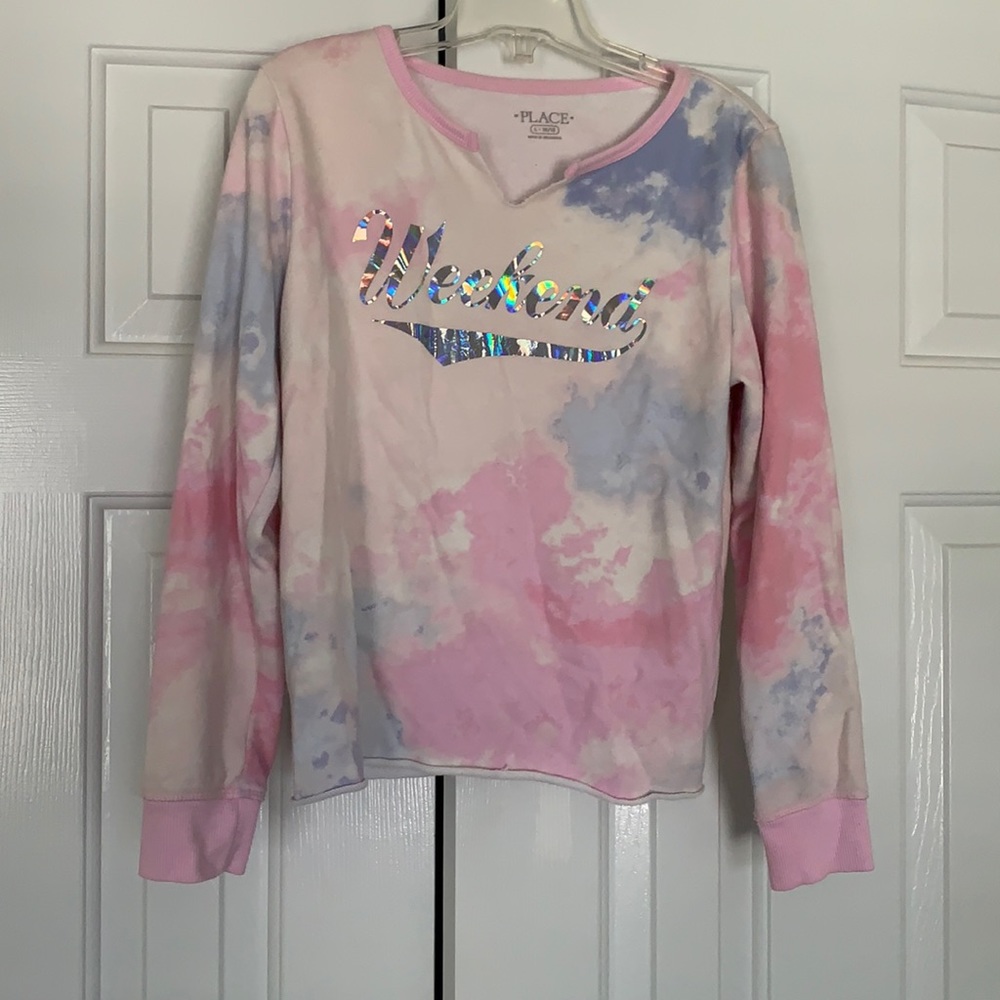 Children’s place tye dye crew neck